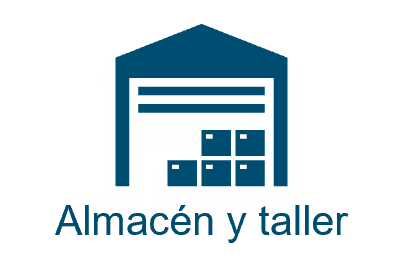 almacén y taller